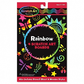 Набор для творчества Scrach art Радуга (Melissa&Doug, 5801M_md)